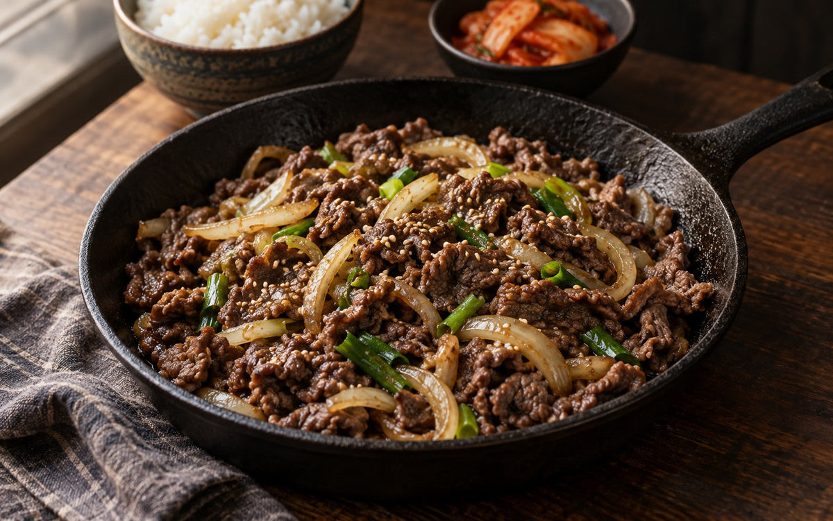 Bulgogi, illustrasjonsfoto