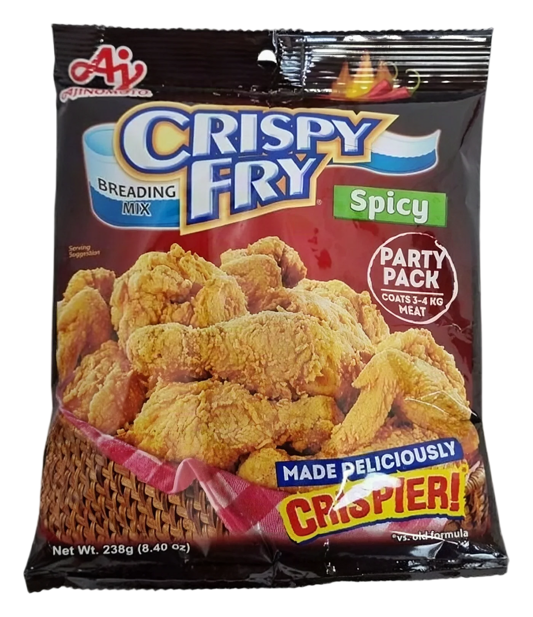 AJINOMOTO Crispy Fry Spicy Breading Mix 24x238g PH