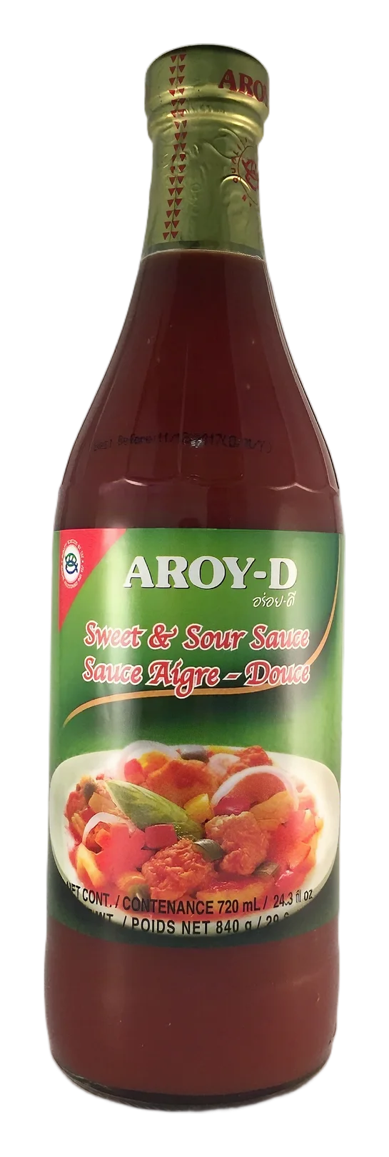 Aroy-D sweet & Sour sauce 12x840g TH