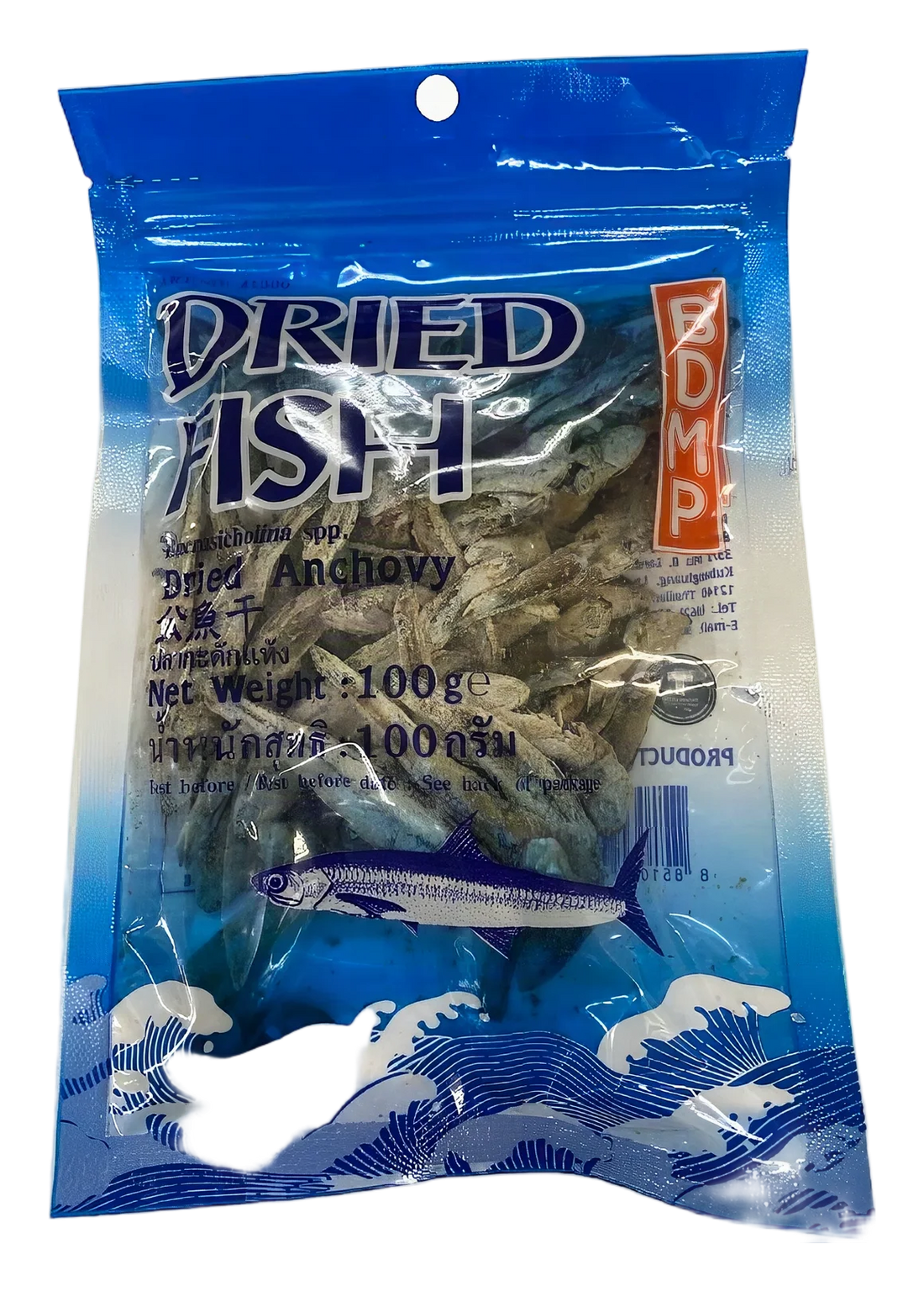 BDMP Dried anchovy( whole) 25x100g TH