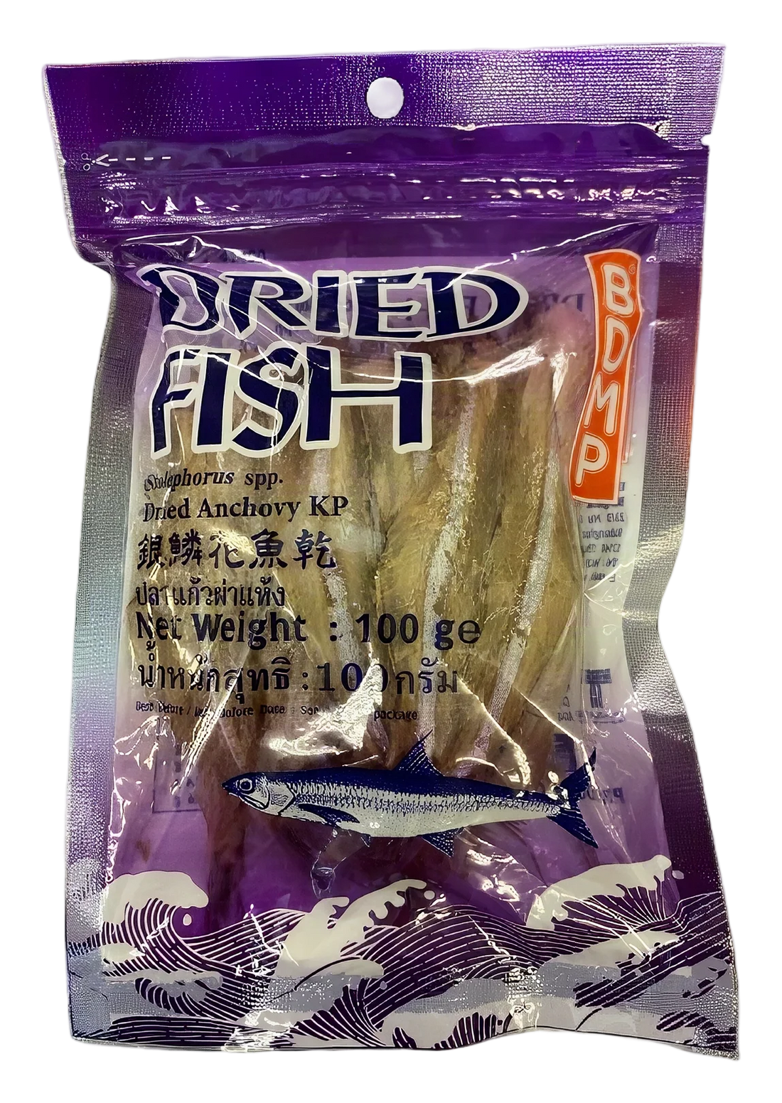 BDMP dried anchovy KP(butterfly) 25x100g TH