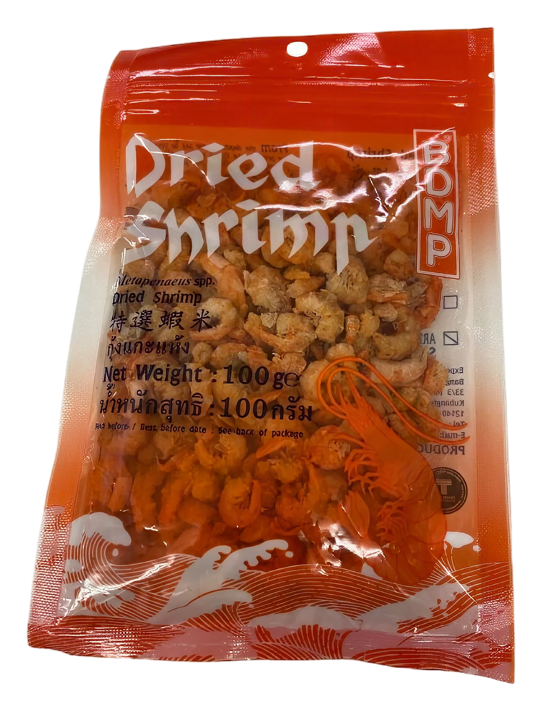 BDMP Dried shrimp (Large) 25x100g TH