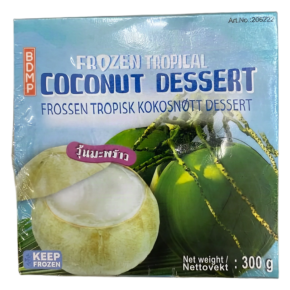 BDMP Tropical coconut dessert 12x300g TH