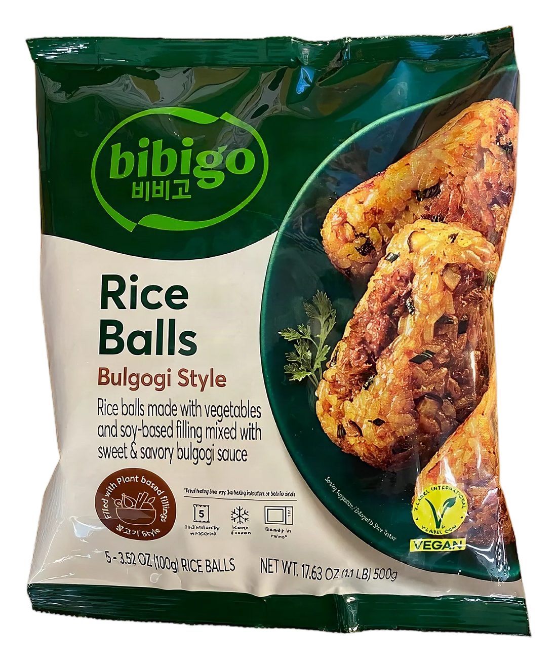 BIBIGO Fried rice ball vegan bulgogi flv 12x500g DE