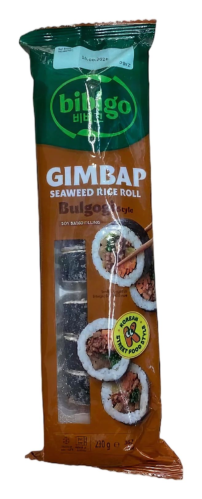 BIBIGO Gimbap seaweed rice roll Bulgogi 30x230g Kr