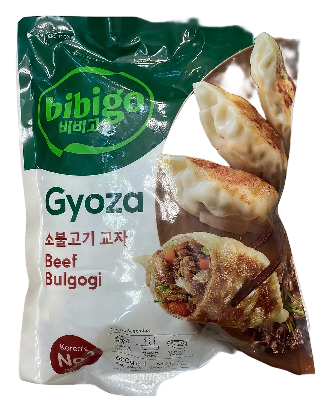 BIBIGO Gyoza dumpling beef bulgogi 12x600g DE