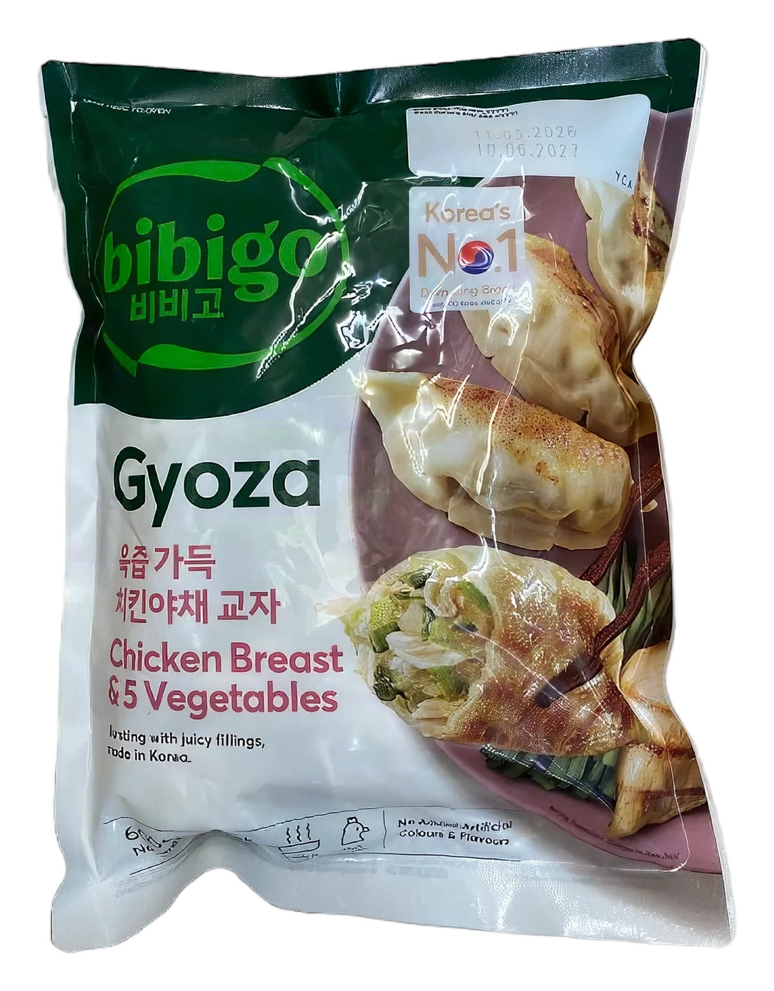 BIBIGO Gyoza Chicken breast & 5 Vegetables 12x600g