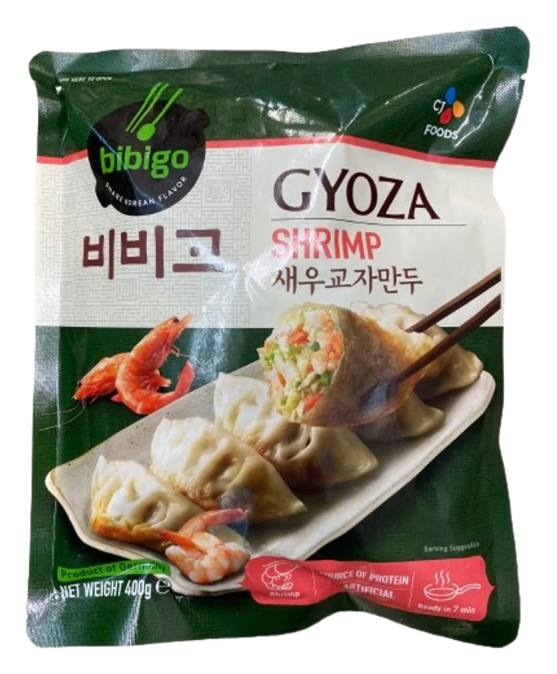 BIBIGO Gyoza dumpling shrimp & veg.16x400g DE