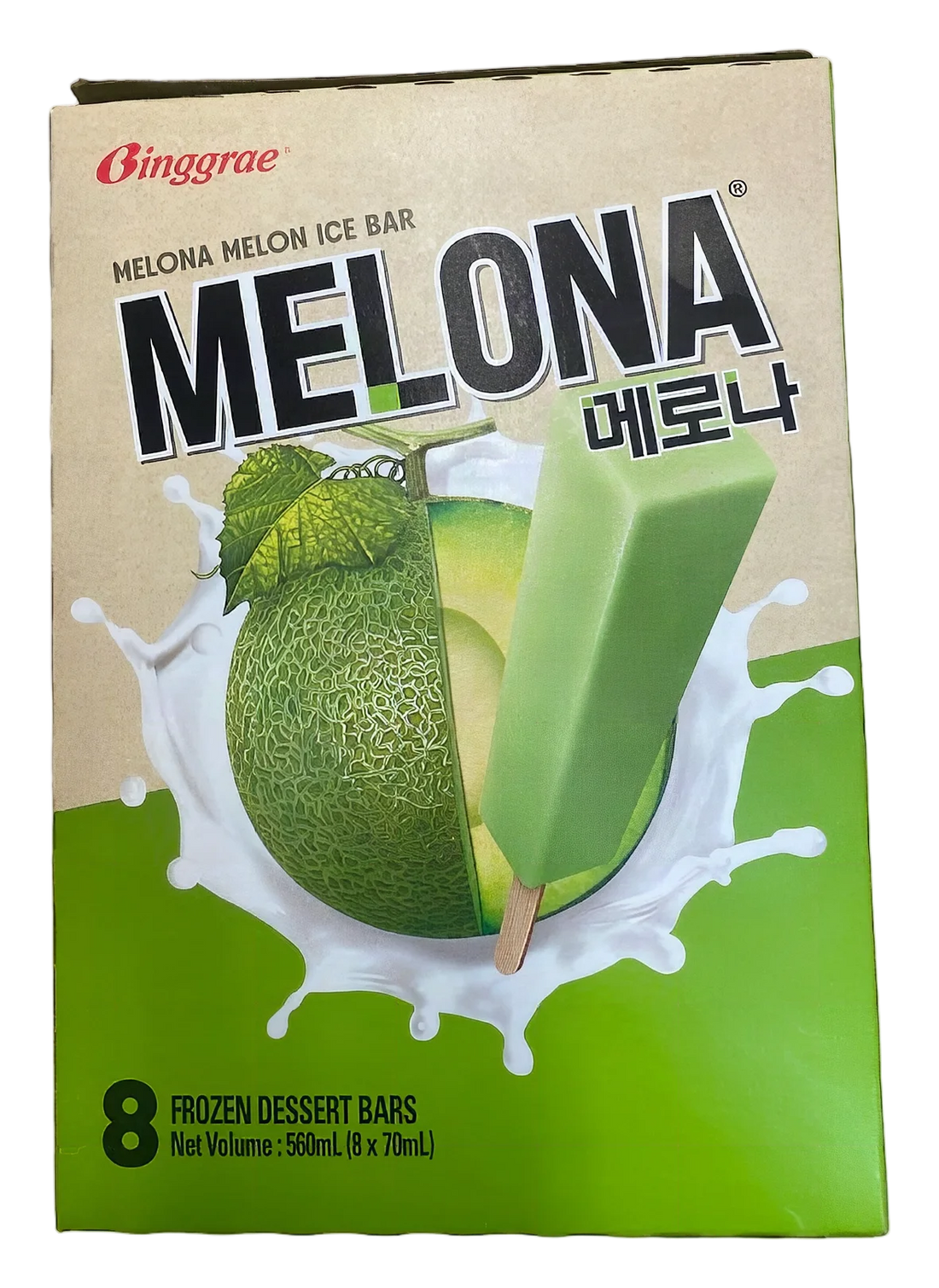 Melona melon ice bar 8x(8x70g) KR