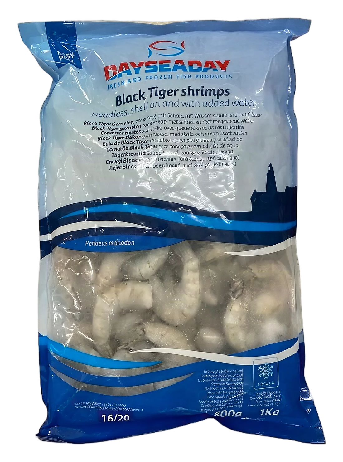 Dayseaday Black Tiger HLSO 16/20 – 10x1kg