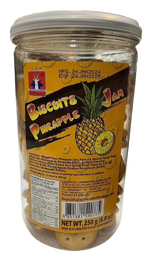 CTF Biscuit pineapple jam 24x250g TH