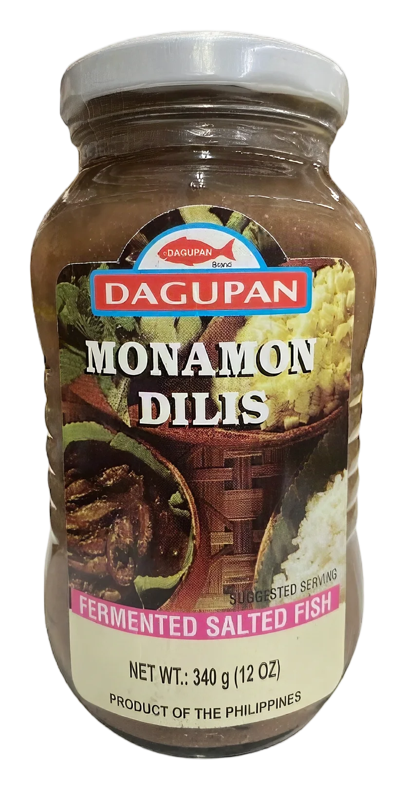 DAGUPAN Salted fish Monamon 24x340g PH