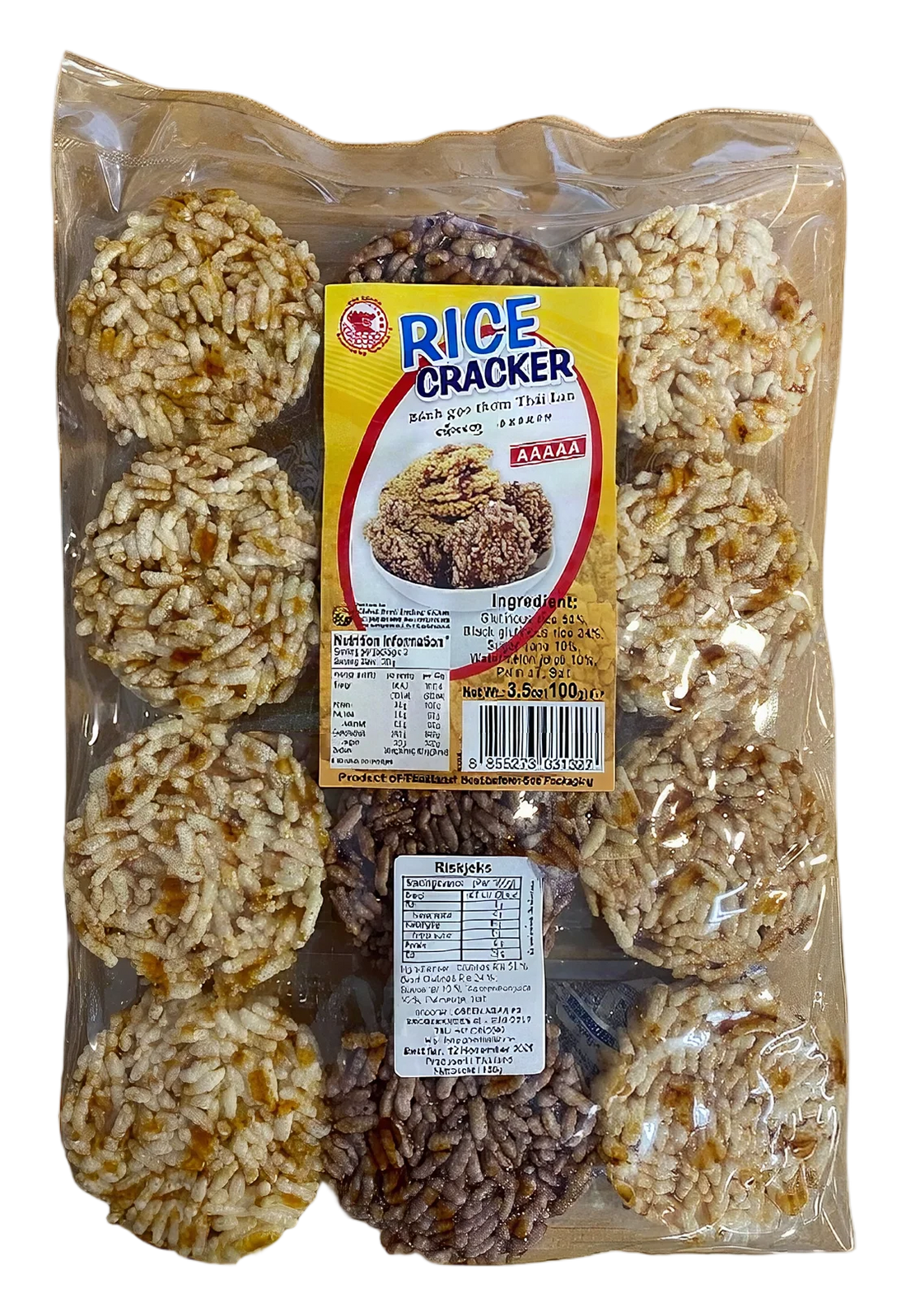 Dargo rice cracker  15x100g TH