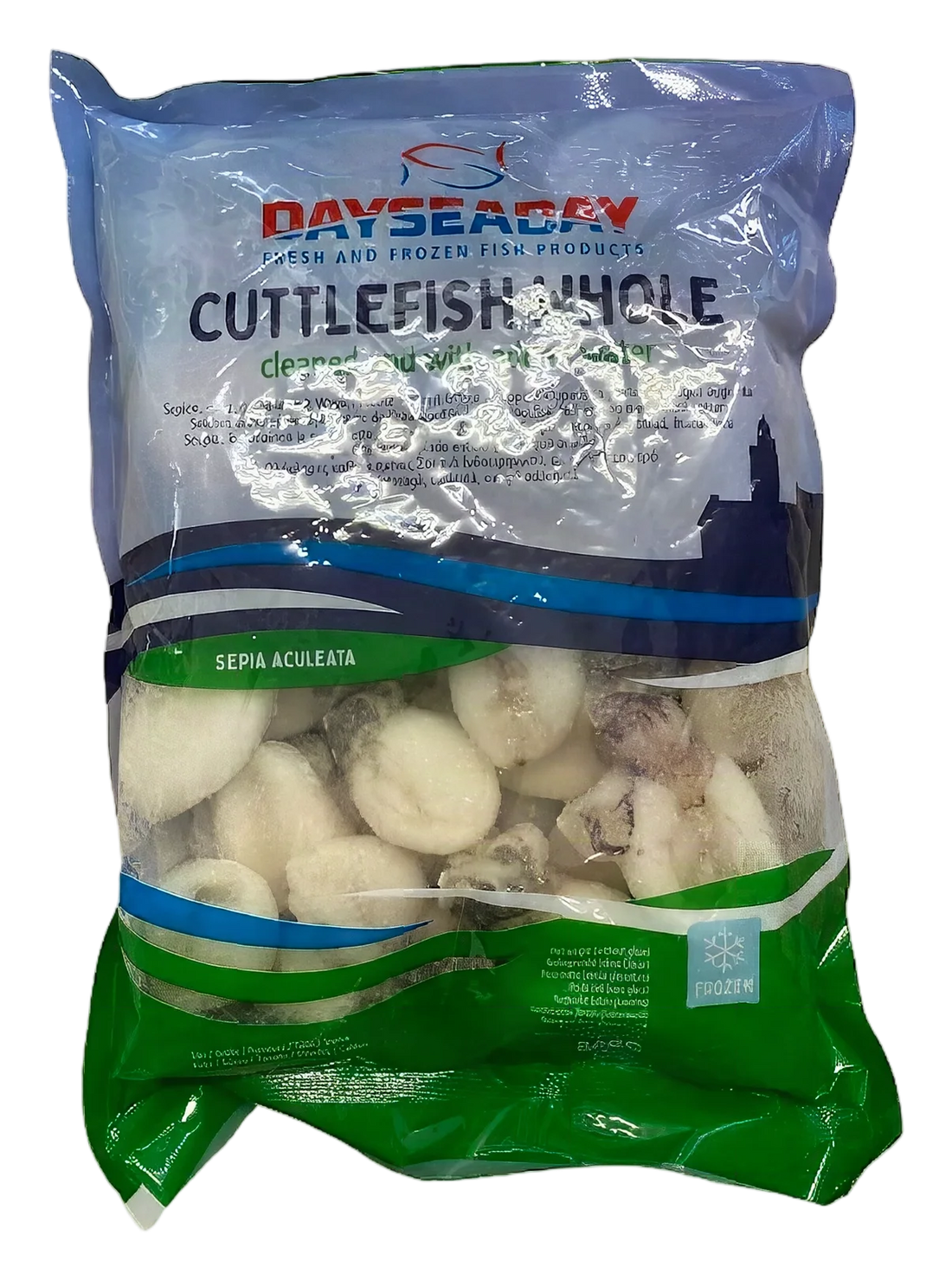 Dayseaday Baby Cuttlefish 40/60 Cleaned 10x1kg