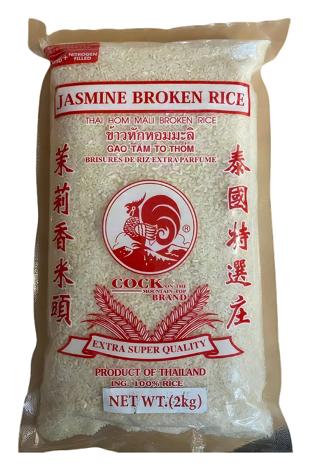 Cock broken rice 10x2kg TH