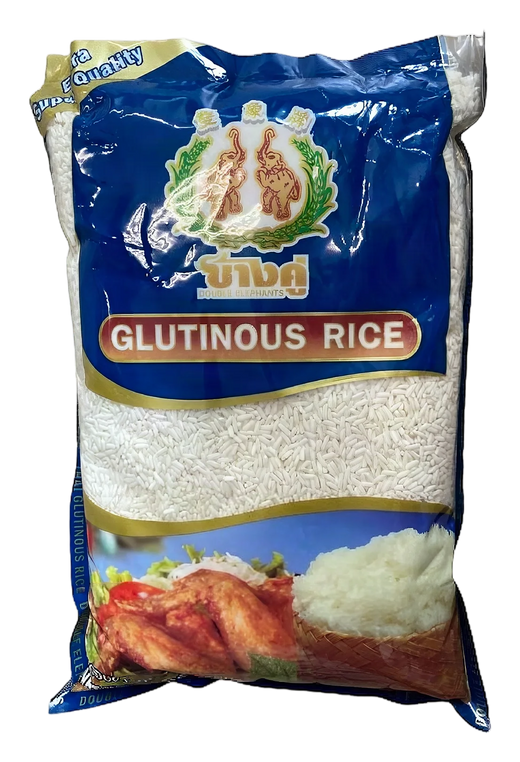 Double Elephants glutinous rice 12x2kg TH
