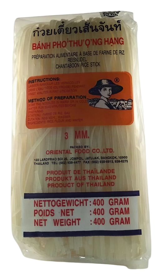 Farmer rice stick 3mm 34x400g TH