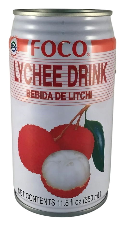 FOCO Lychee juice 24x350ml  TH