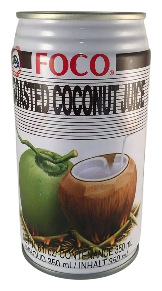 FOCO Roasted Coconut juice 24x350ml  TH