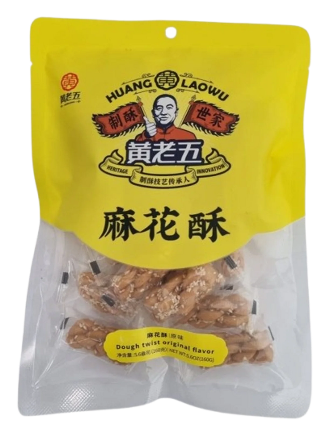 Fried Dough Twists (Original Flavor) 30x160g CN