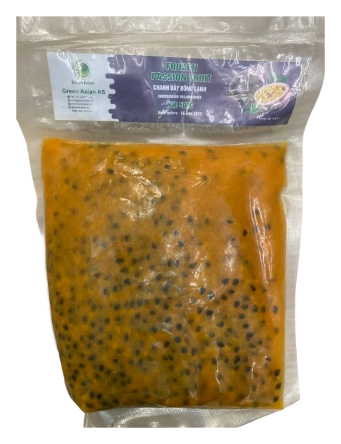 GA Frozen Passion Fruit 20x500g VN