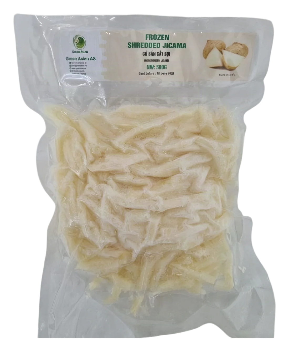 GA Frozen Shredded Jicama 20x500g VN