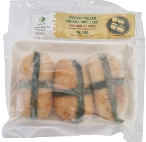 GA Grilled Banana rice cake 20x500g VN