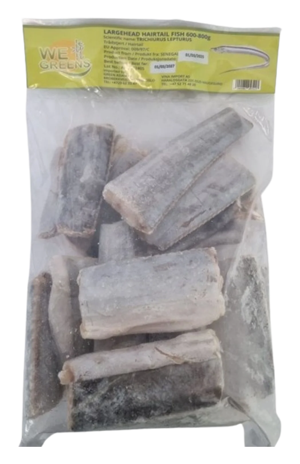 Hairtail chunk  (7x2kg) SN