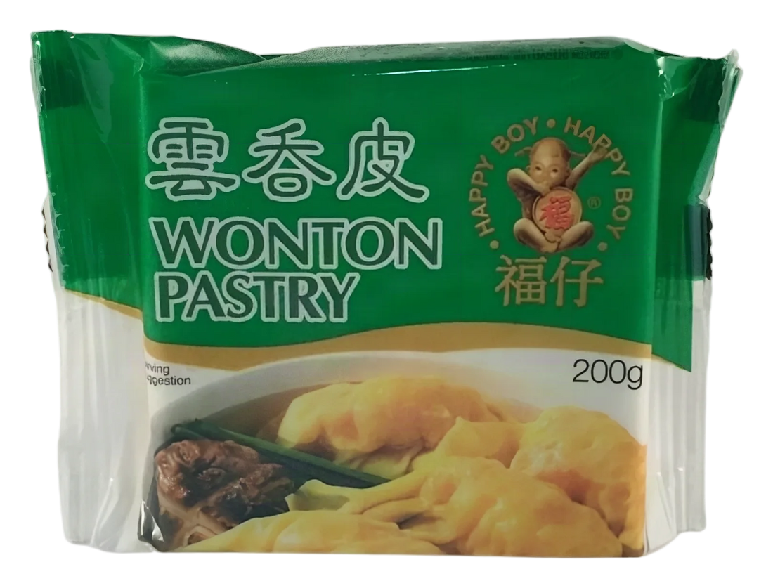 HAPPY BOY Wonton pastry 60x200g NL
