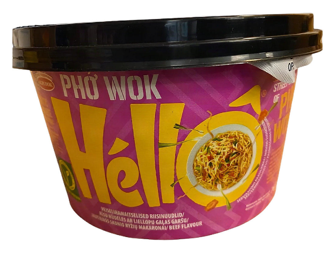 HELLO PHO Wok in bowl – Beef Flavor 12x76g VN