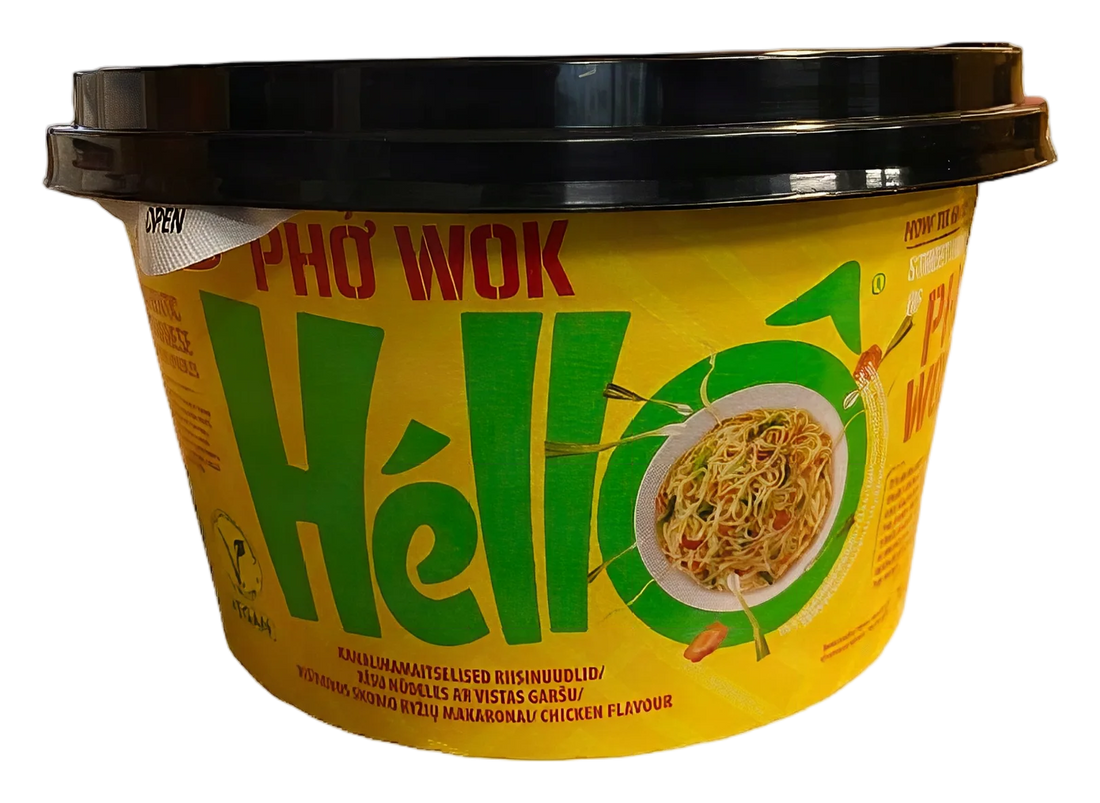 HELLO PHO Wok in bowl – Chicken Flavor 12x76g VN