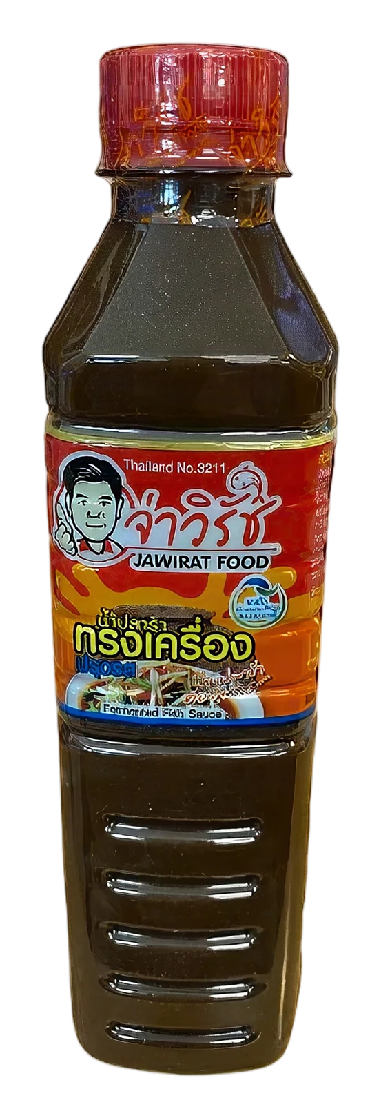 JAWIRAT F. Fermented Songkhrueang fish sauce 12x400ml TH