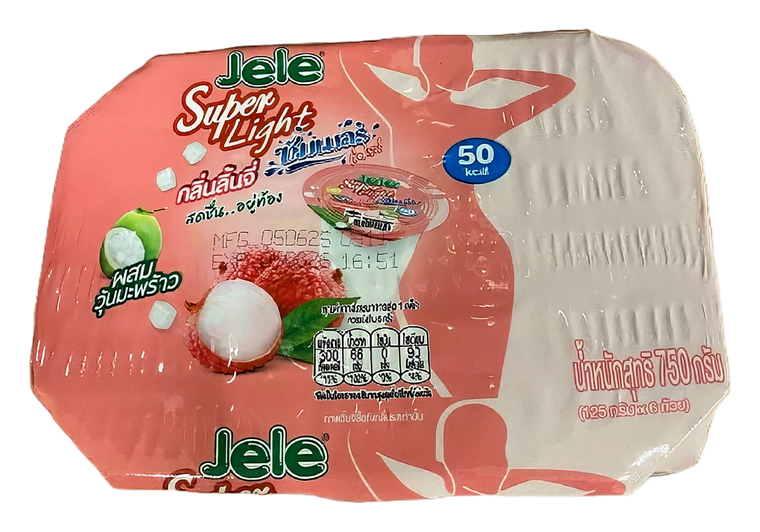 JELE Jelly Carrageenan Mixed Lychee Fl 12x750g TH