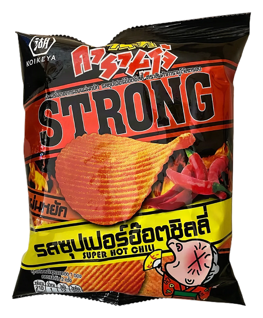 KARAMUCHO Potato ridge super hot  24x40g TH