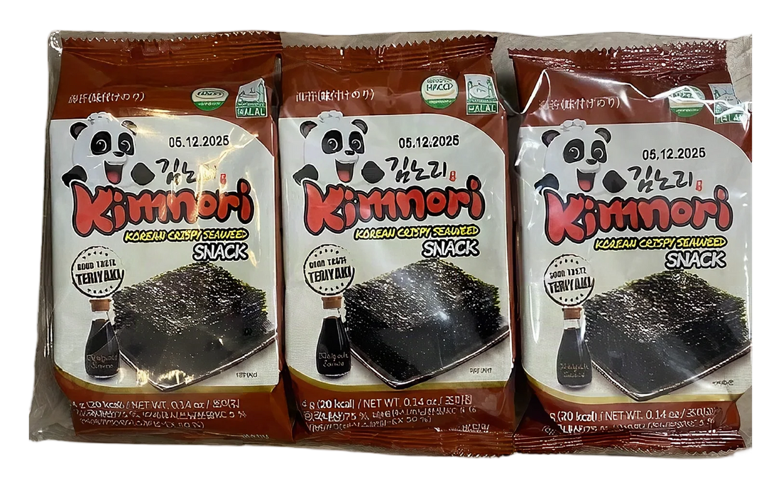 KIMNORI Korean crispy seaweed – Teriyaki 24x(3x4g) KR