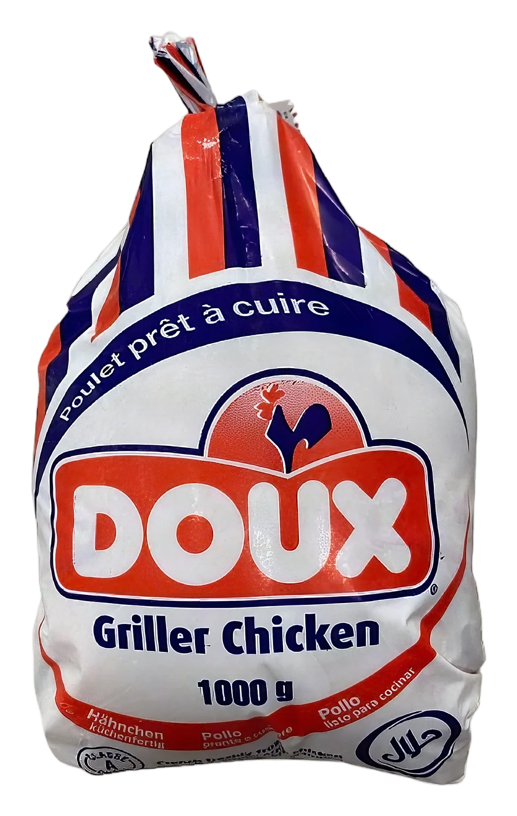 DOUX Chicken Hen cleaned Halal10x1000g NL