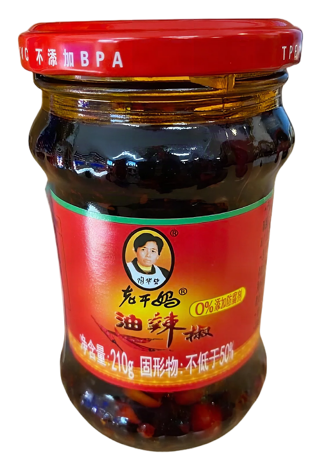LAO GAN MA Crispy chili in oil 24x210g