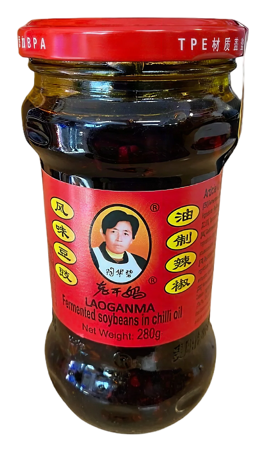 LAO GAN MA Sichuan salt black bean  24x280g CN