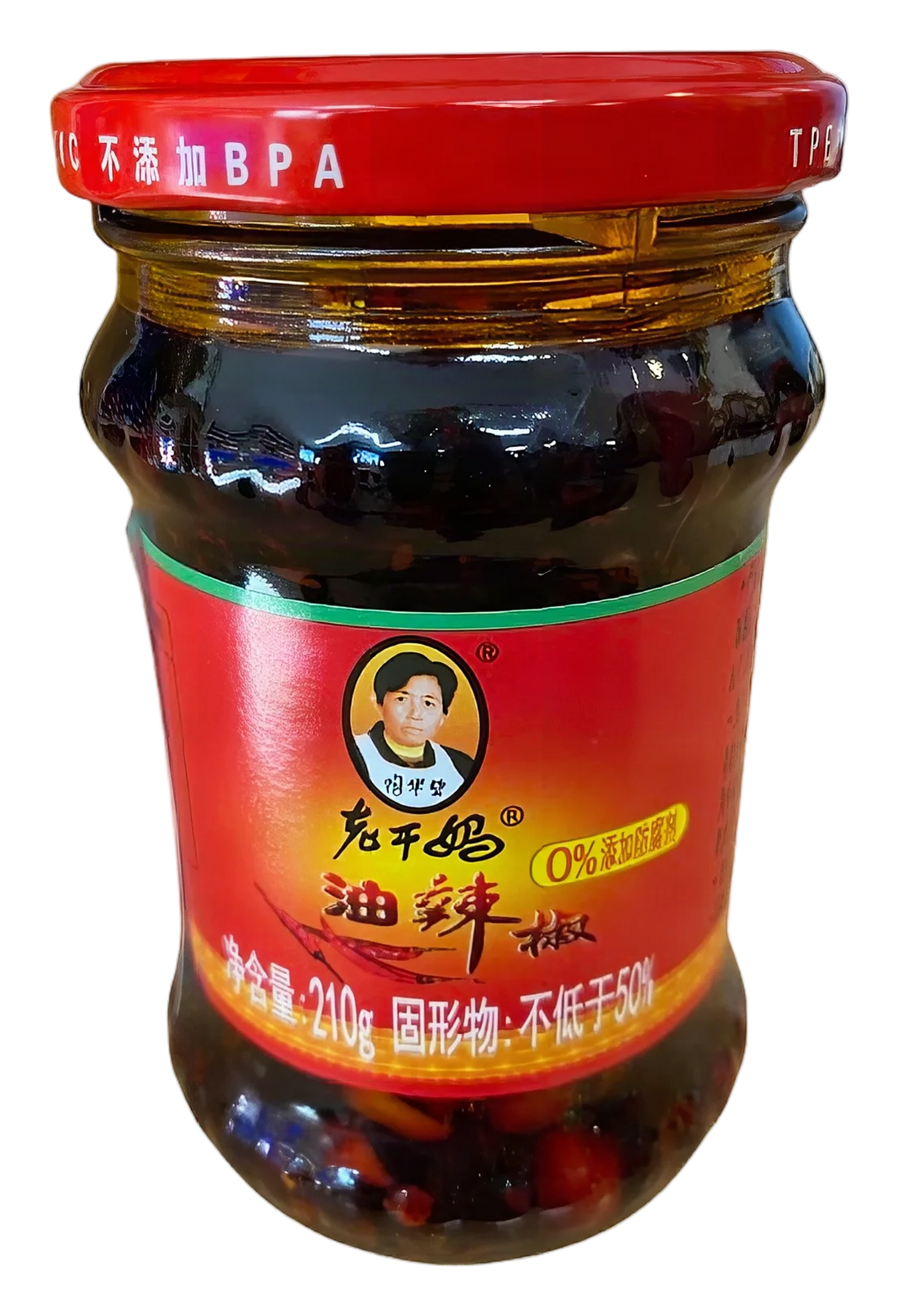 LAO GAN MA Sichuan sauce (peanut)24x210g CN