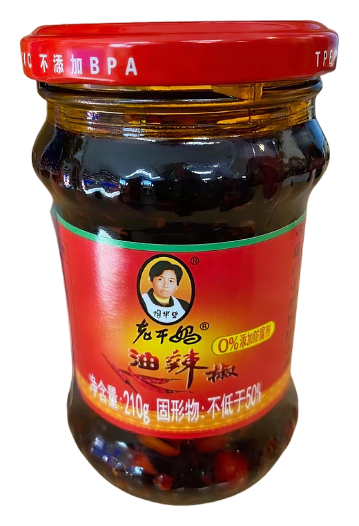 LAO GAN MA Sichuan sauce (peanut)24x210g CN