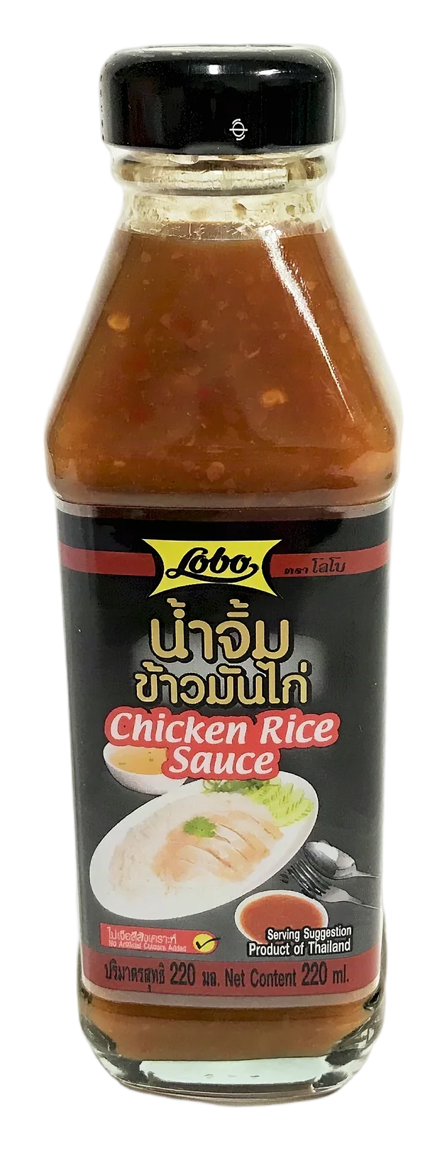 Lobo Chicken rice sauce 12x220ml TH