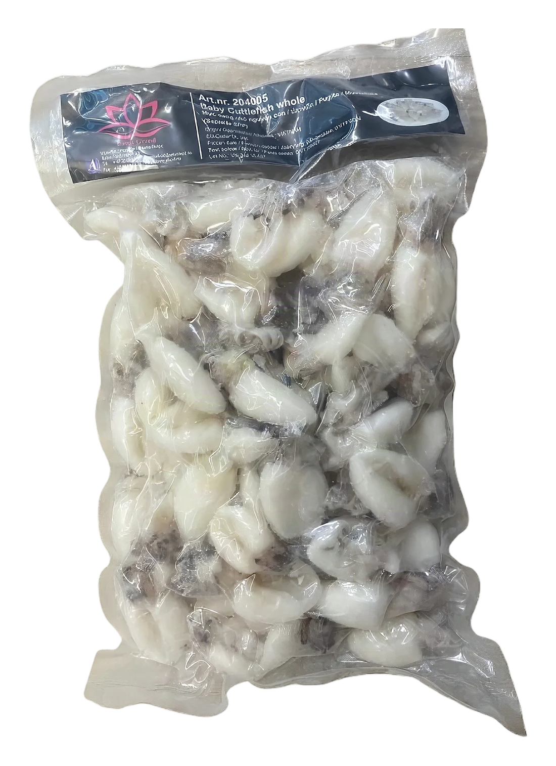LOTUS Baby Cuttlefish whole (60+) 12x800g VN