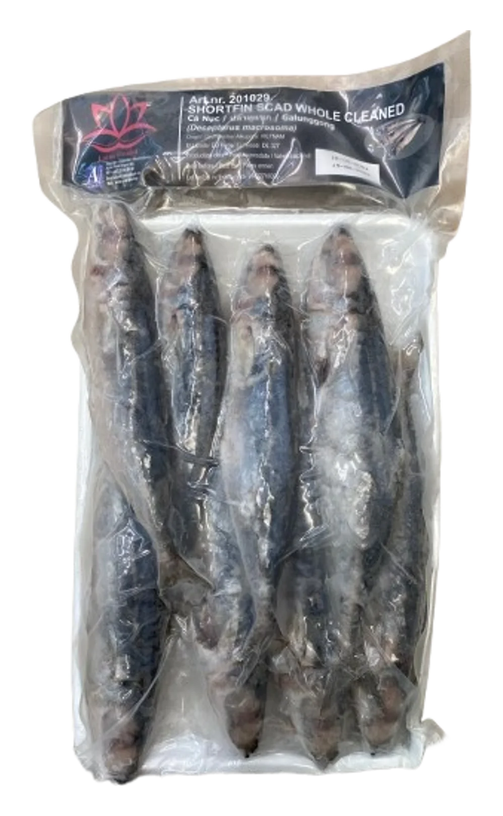 LOTUS Shortfin Scad  Clened 12x800g VN