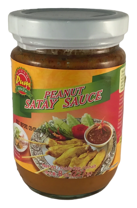 Madam Pum Satay peanut sauce 24x227g TH