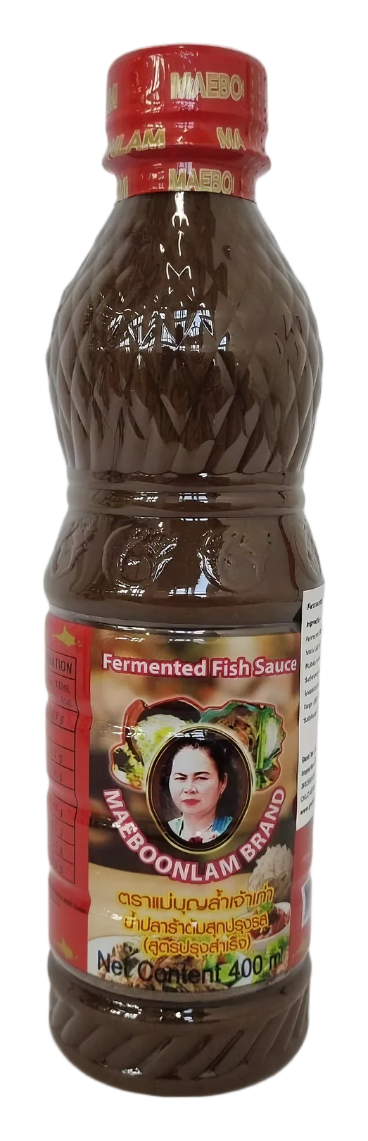 MAEBOONLAM Fermented Fish Sauce 24x400ml TH