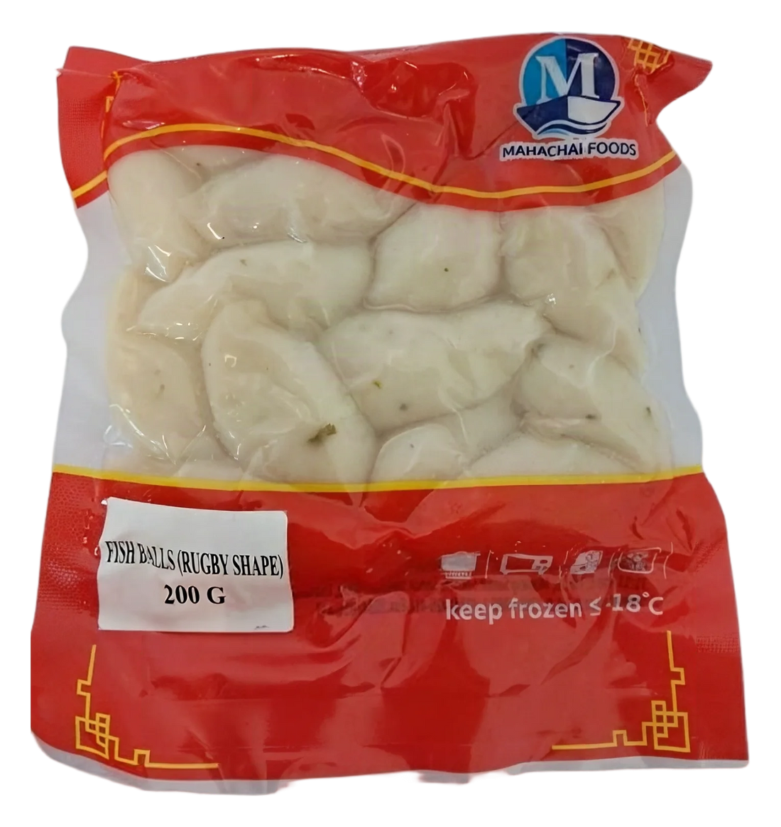 Mahachai Fish Balls ( Ruby shape) 30x200g TH