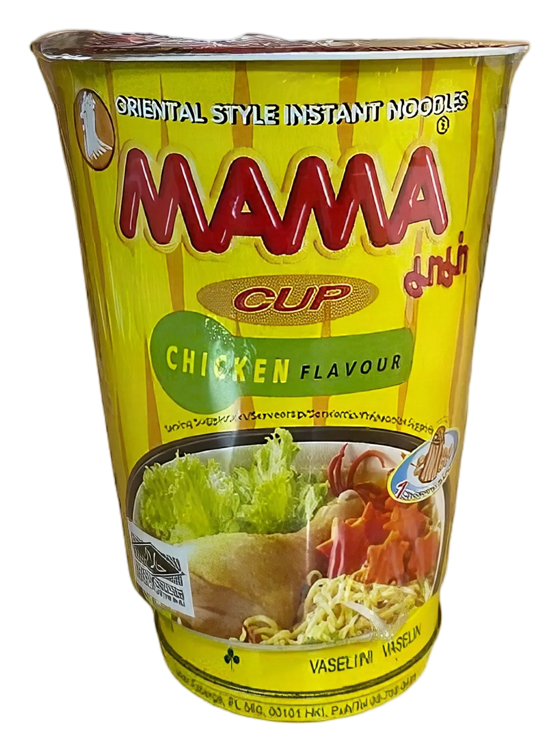 MAMA Instant noodle chicken flavour CUP12x70g TH
