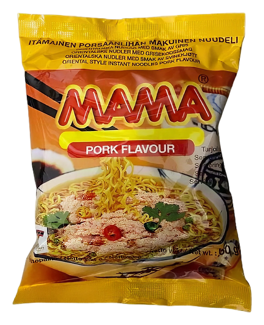 MAMA Instant noodle pork flavour Mi 6x(30x55g) TH
