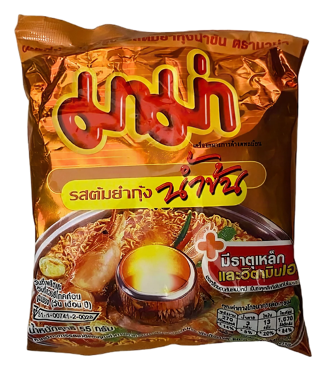 MAMA Instant noodle shrimp creamy tom yum 6x(30x55g) TH