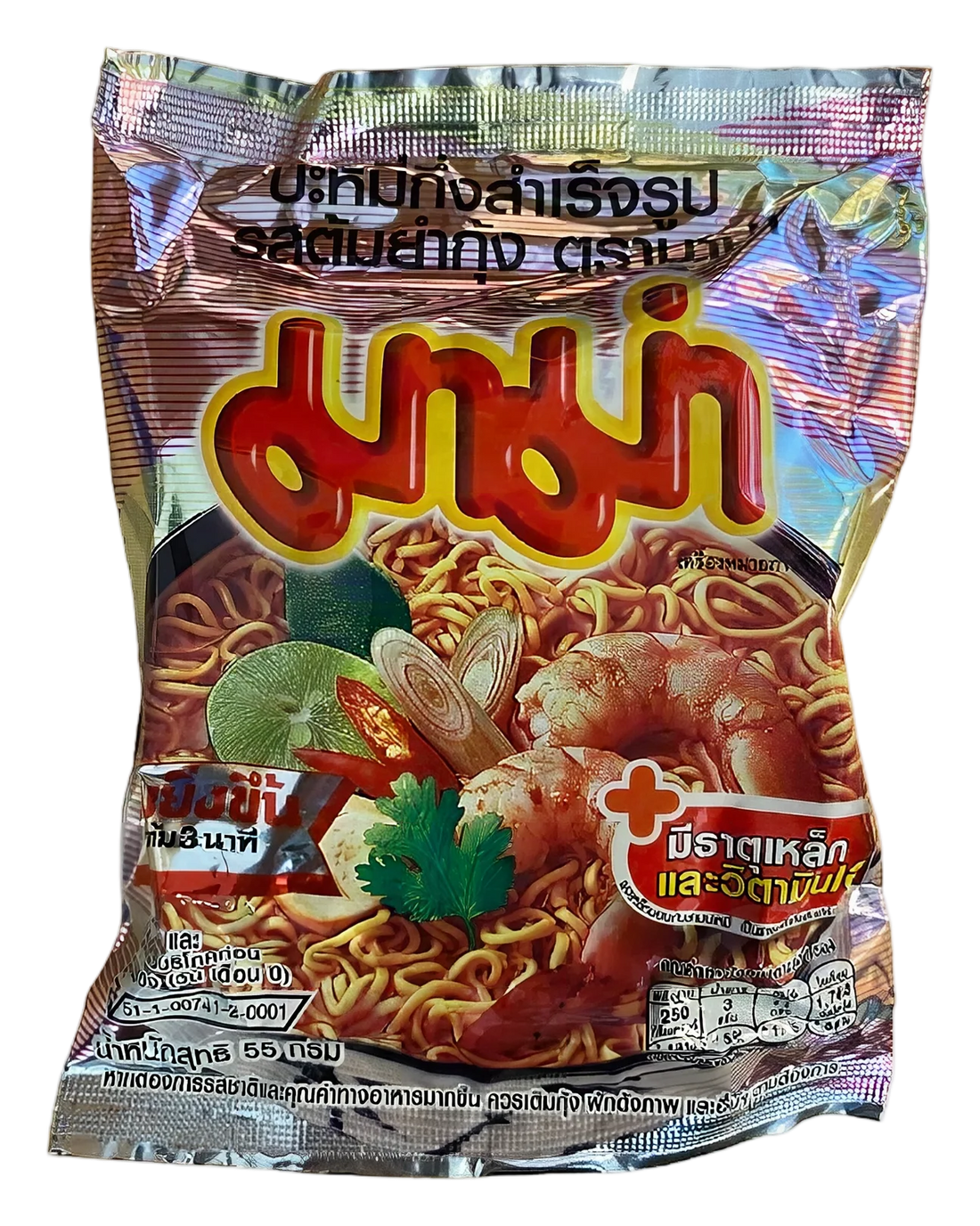 MAMA Instant noodle shrimp tom yum 6x(30x60g) TH
